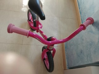 Bicicleta Chicco Rosa Sin Pedales