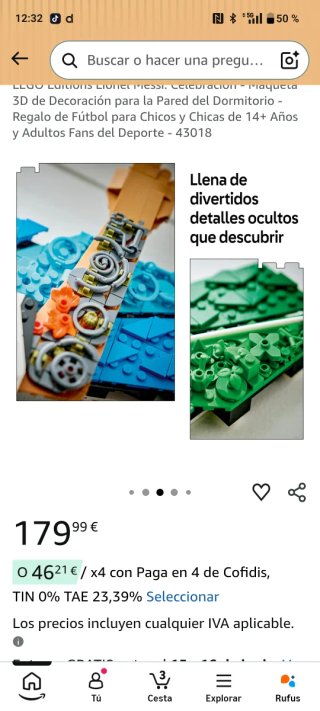 Lego Ediciones Lionel Messi 43018