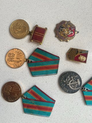 Medallas URSS originales