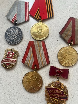 Medallas URSS originales