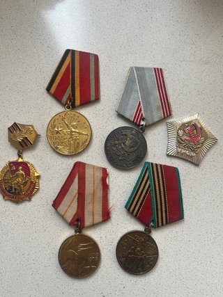 Medallas URSS originales