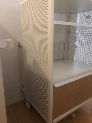 Mueble organizador con ruedas