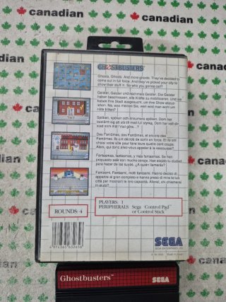 Ghostbusters Master System