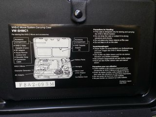 Maletín National (Panasonic) modelo VW-SHMC1