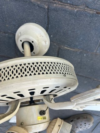 Ventilador de techo retro