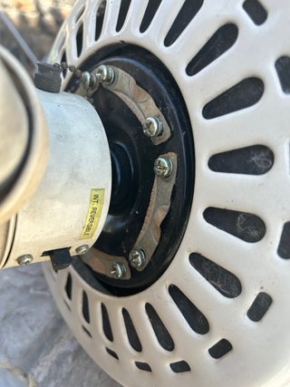Ventilador de techo retro