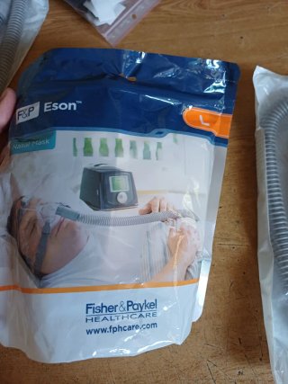 maschera nasale eson più tubo circuito paziente