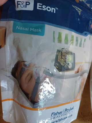 maschera nasale eson più tubo circuito paziente