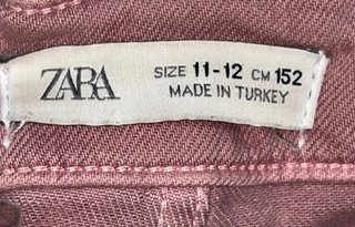 Pantalón cargo Zara kids rosa
