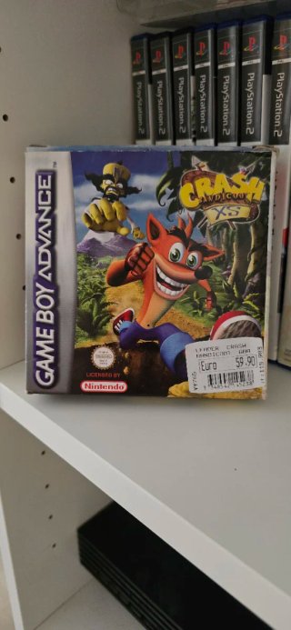 Crash Bandicoot XS GBA Nintendo