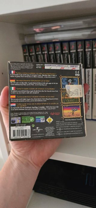 Crash Bandicoot XS GBA Nintendo