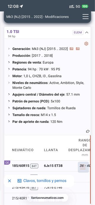 4 Ruedas Invierno Skoda Continental