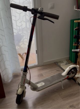 Patinete Eléctrico Blanco Xaomi