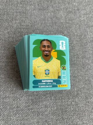 Lote 200 cromos Mundial 2026 Panini sin repetir