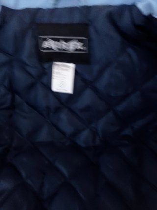 Chaqueta Bomber Avirex Azul y Blanca