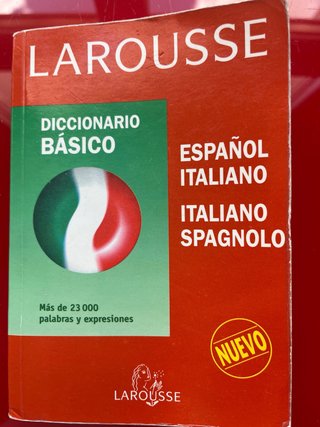 Diccionario larousse español/ italiano
