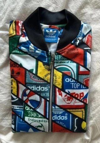 Chaqueta Adidas Hombre Multicolor