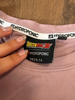 Camiseta Dragon Ball Z Hydroponic Rosa