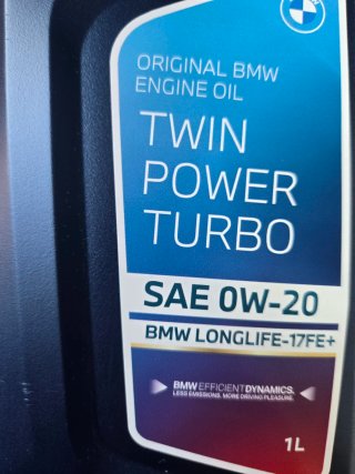Aceite BMW Twin Power Turbo 0W-20