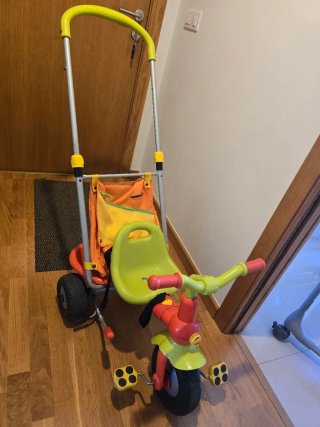 Triciclo Bebe con Mango Empuje