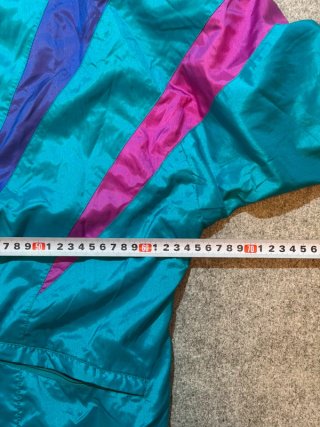 Chaqueta Nike 90s Windbreaker Teal Púrpura