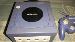 Consola GameCube Morada Nintendo leer