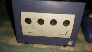 Consola GameCube Morada Nintendo leer
