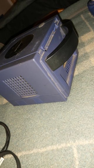 Consola GameCube Morada Nintendo leer