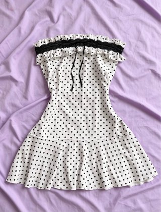 Vestido Vintage Mujer Lunares