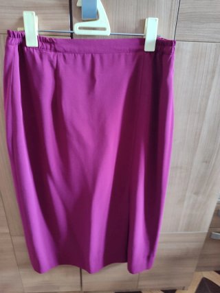 Traje de fiesta 3 piezas color burdeos