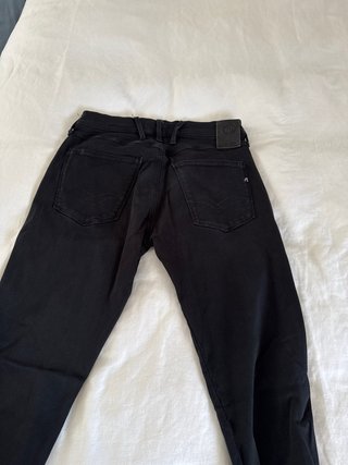 Pantalones Replay Hyperflex Anbass Negros Talla 30