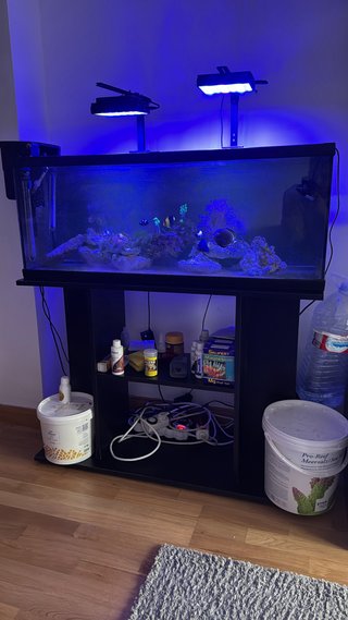 Acuario 120L Negro