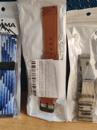 Pack 4 Correas Reloj  22mm