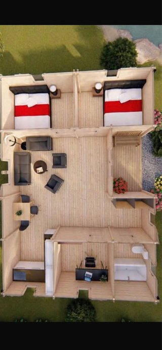 CASA DE MADERA MODELO SCARLETT 72m2