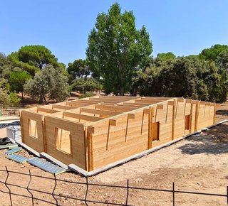 CASA DE MADERA MODELO SCARLETT 72m2