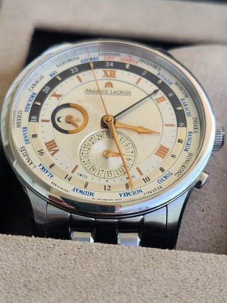 Maurice Lacroix Masterpiece Worldtime Reloj