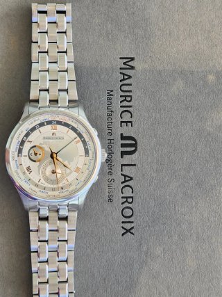 Maurice Lacroix Masterpiece Worldtime Reloj