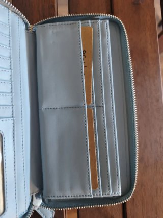 Cartera vaquera gris nueva