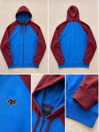Sudadera Fox Racing Zip Fleece Talla M