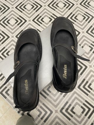 Zapatos Merceditas Bata Mujer Negro