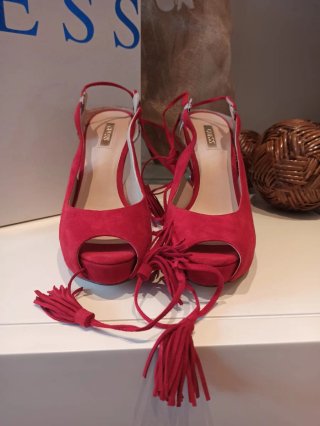 Sandalias Rojas Guess