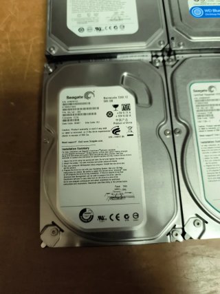 4 Discos Duros 3.5 500GB Seagate y WD