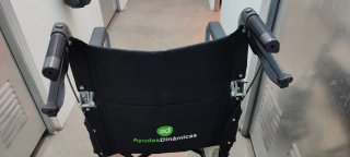SILLA DE RUEDAS TRASLADO PLEGABLE AYUDAS DINÁM