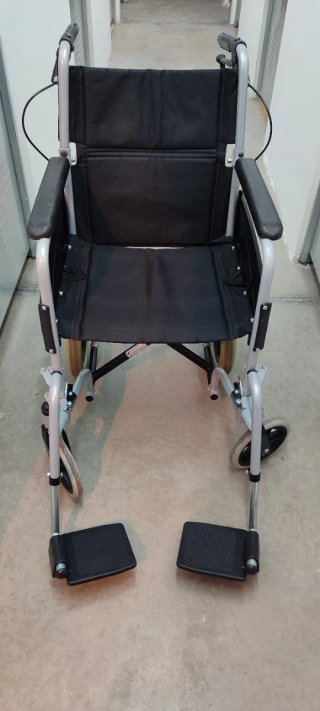 SILLA DE RUEDAS TRASLADO PLEGABLE AYUDAS DINÁM