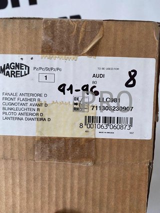 Intermitente Audi 80 LLC981 nuevo