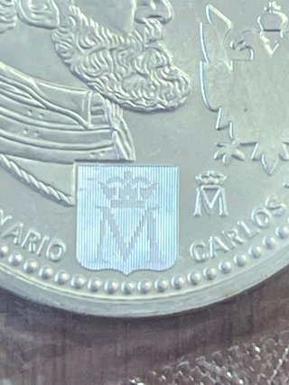 Moneda conmemorativa 2000 Ptas Plata Carlos V 2000