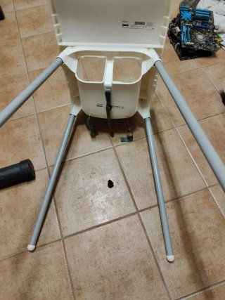 Trona Ikea con cojín respaldo