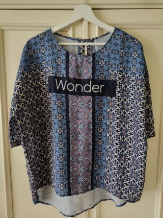 Blusa estampada Wonder