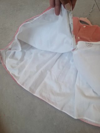 Vestido y braguita verano bebé niña