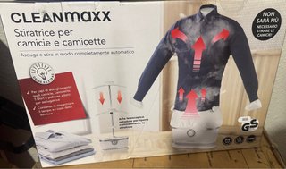 CLEANMaxx Plancha y Secadora de Camisas Automática